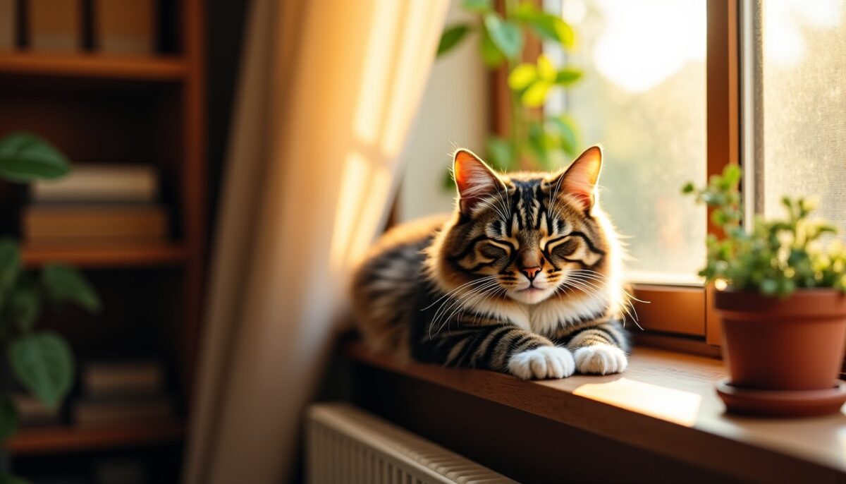 Coup de chaleur chez le chat : un indice subtil durant sa sieste qui peut sauver sa vie Coup de chaleur chez le chat : un indice subtil durant sa sieste qui peut sauver sa vie