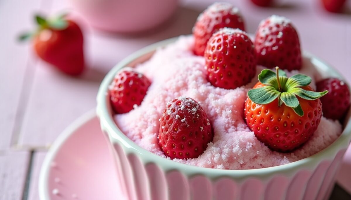 Mousse de fraises ultra légère sans cuisson ni gélatine : le secret tient à un unique geste avec des blancs en neige Mousse de fraises ultra légère sans cuisson ni gélatine : le secret tient à un unique geste avec des blancs en neige